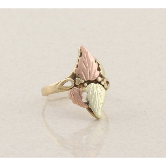 Black Hills Gold Jewelry - 10k Yellow Gold Black Hills Gold Ring Size 4 3/4 Petite woman teen pinky